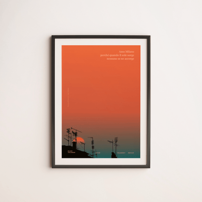 Alba Milano Poster A2 - ErnestoShop Concept Store