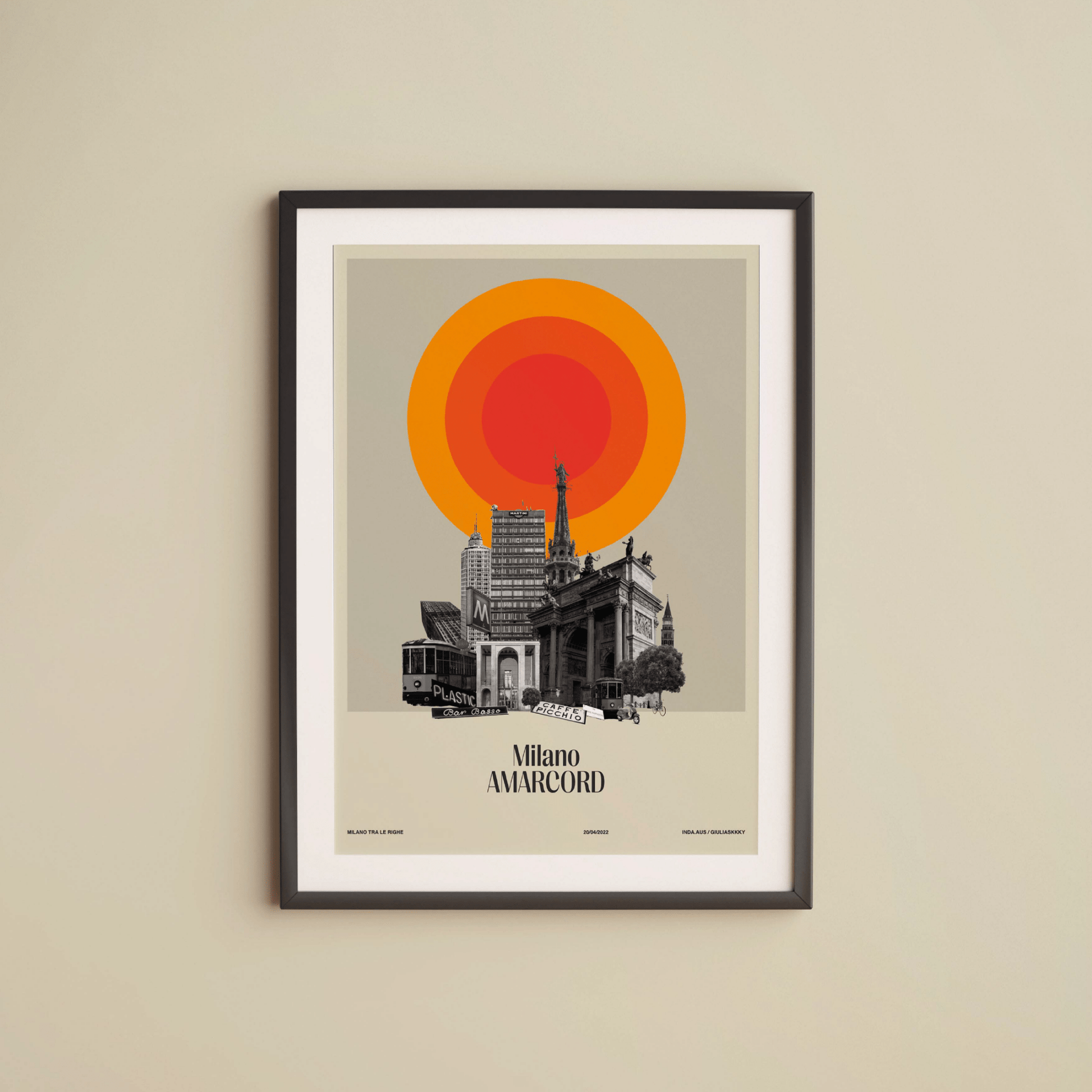 Amarcord Milano Poster A2 - ErnestoShop Concept Store