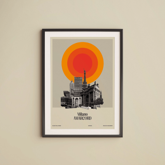 Amarcord Milano Poster A2 - ErnestoShop Concept Store