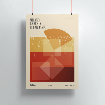 Bar Basso Poster A2 - ErnestoShop Concept Store