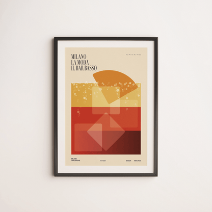 Bar Basso Poster A2 - ErnestoShop Concept Store