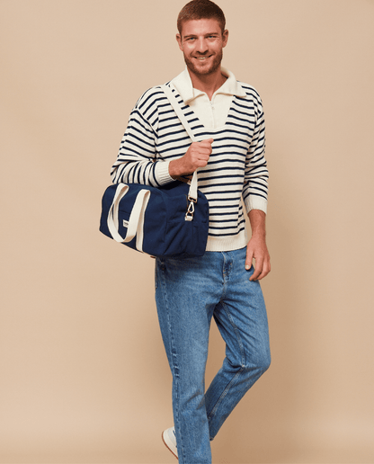 Borsa sportiva bowling blu navy - ErnestoShop Concept Store