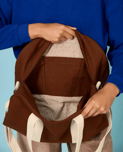 Borsa sportiva bowling verde cioccolato - ErnestoShop Concept Store