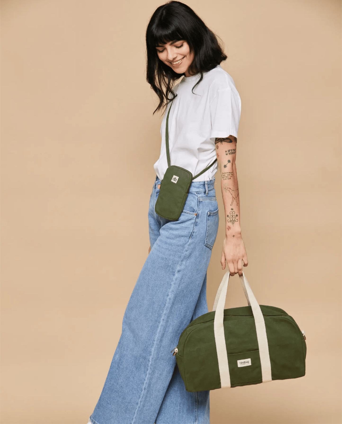 Borsa sportiva bowling verde oliva - ErnestoShop Concept Store