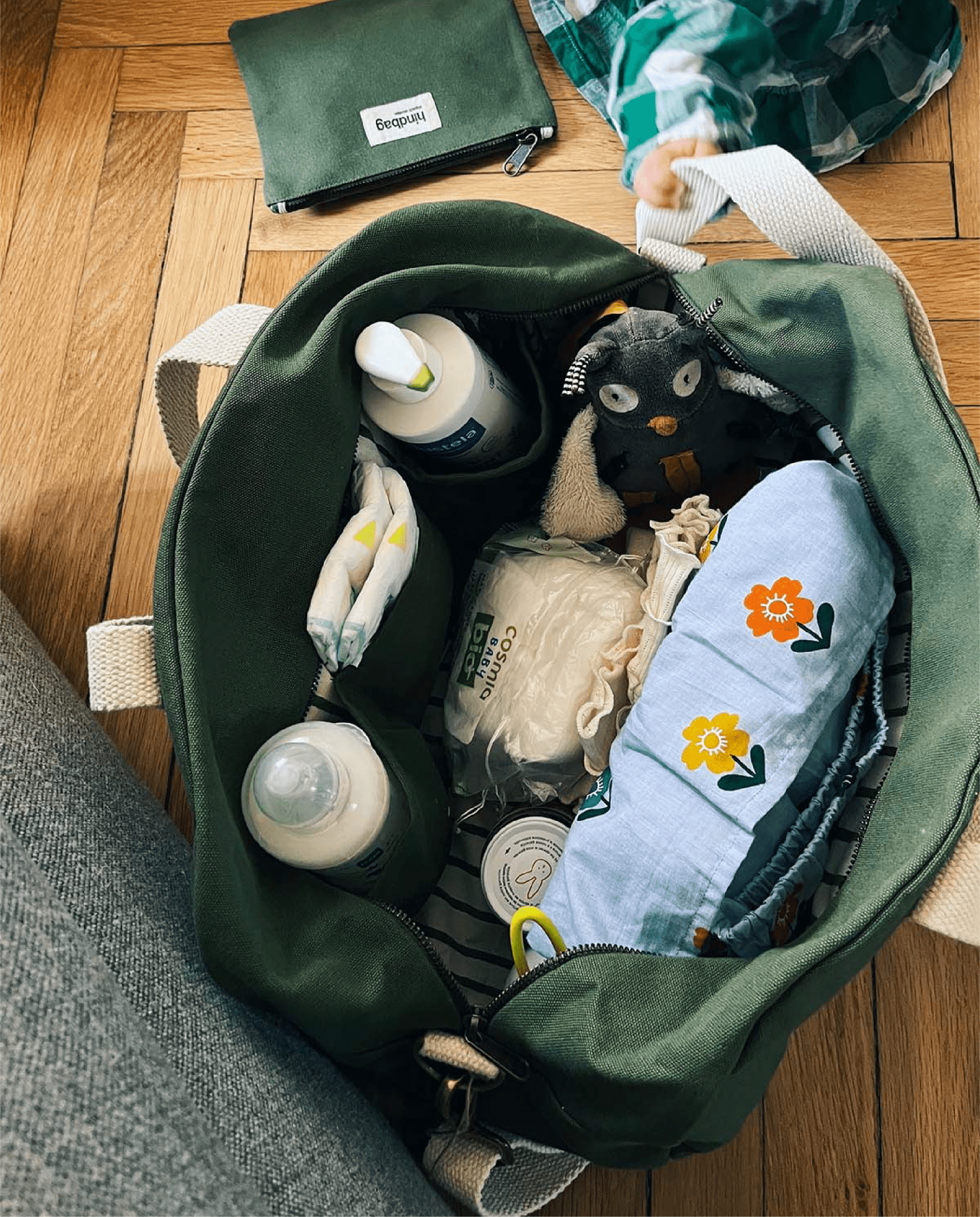 Borsa sportiva bowling verde oliva - ErnestoShop Concept Store