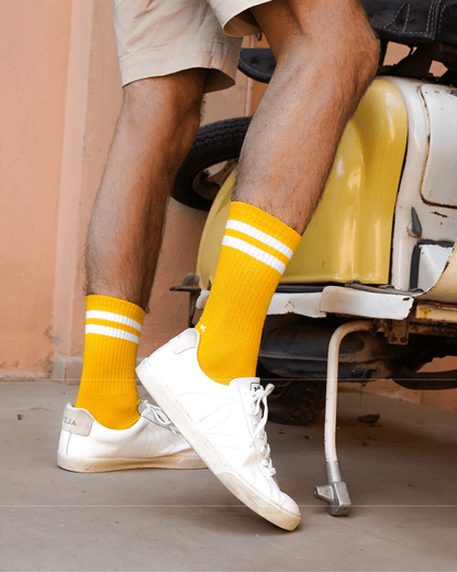 Calzini Sportivi Gialli - ErnestoShop Concept Store