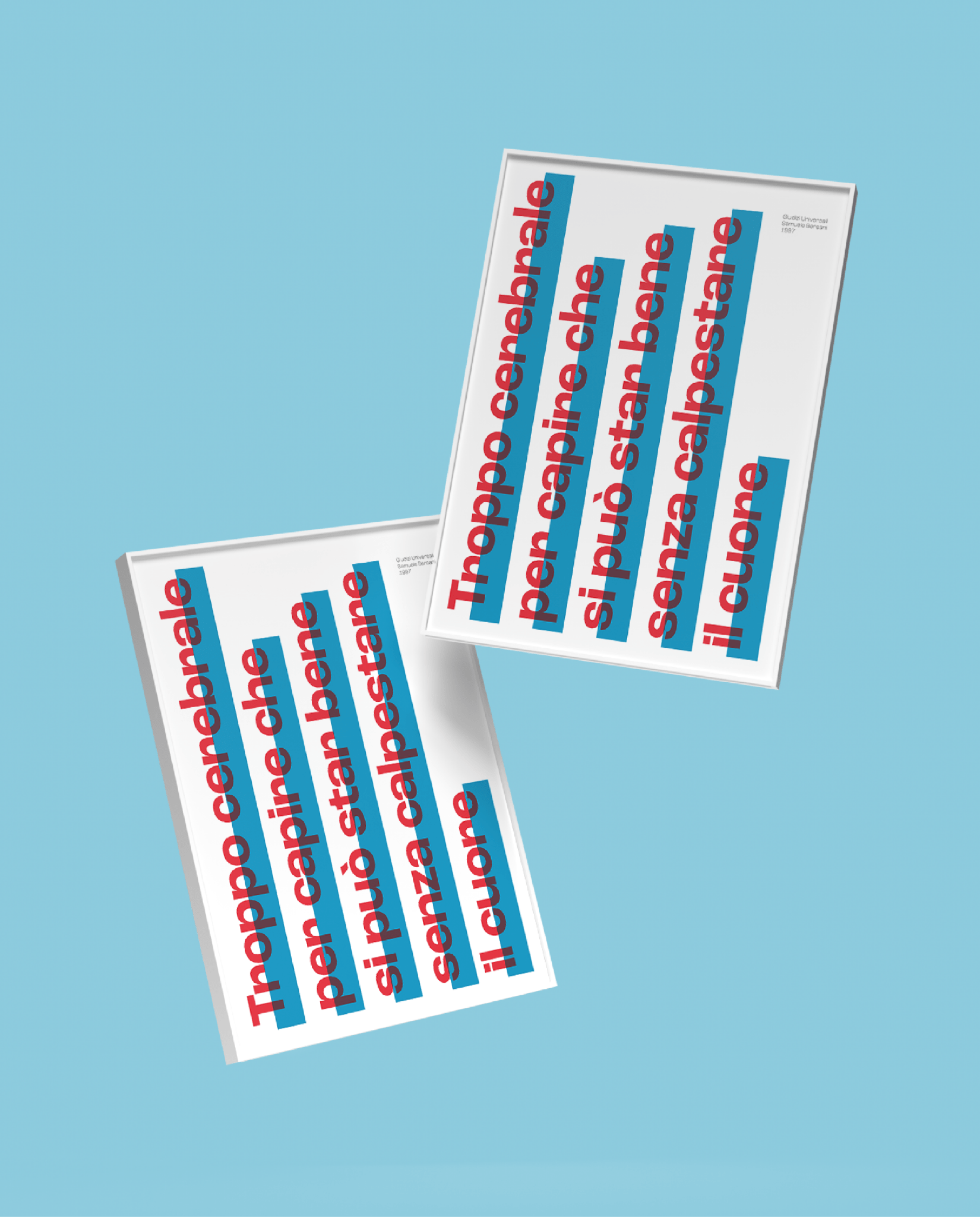 Giudizi Universali Poster A2 - ErnestoShop Concept Store