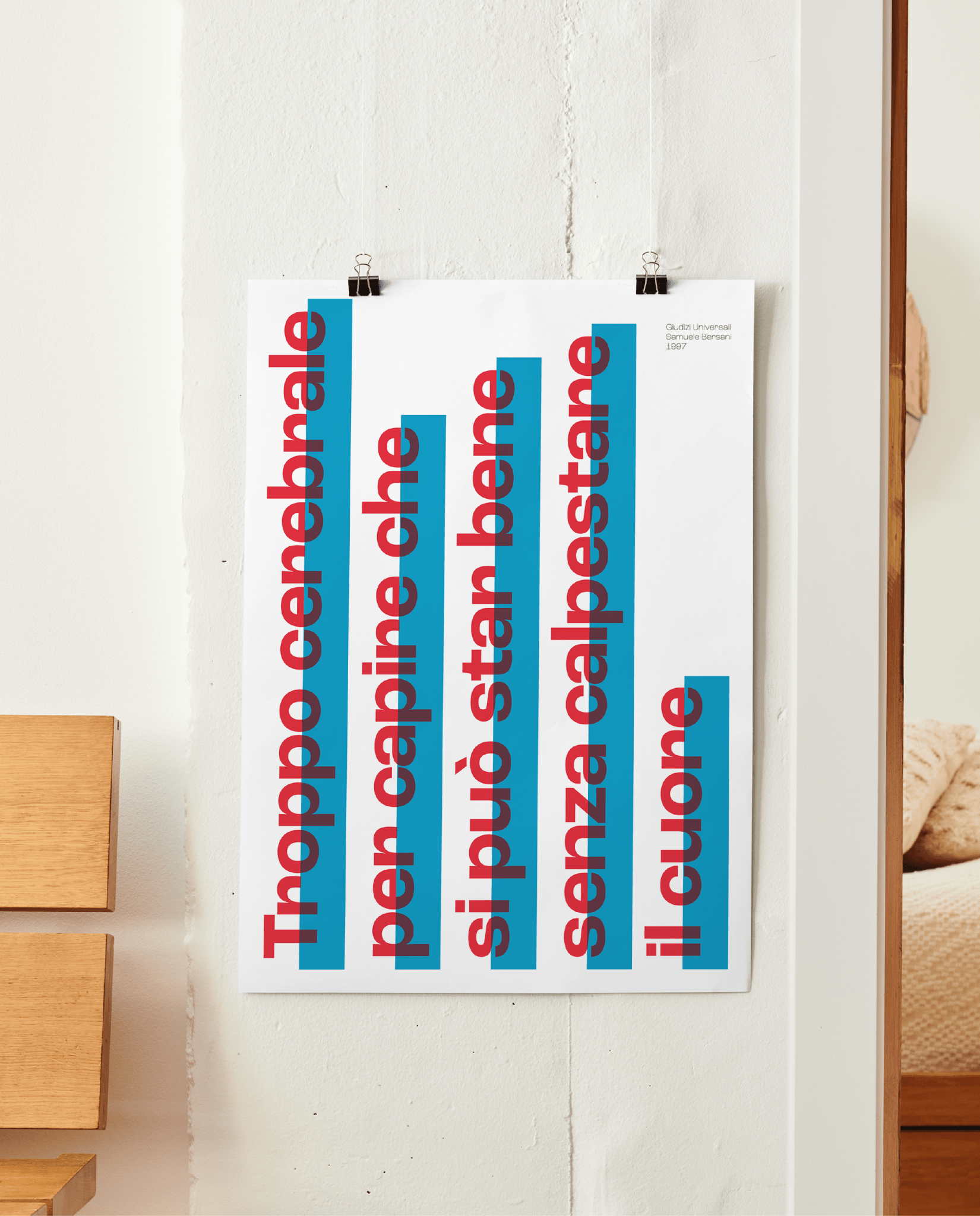 Giudizi Universali Poster A2 - ErnestoShop Concept Store