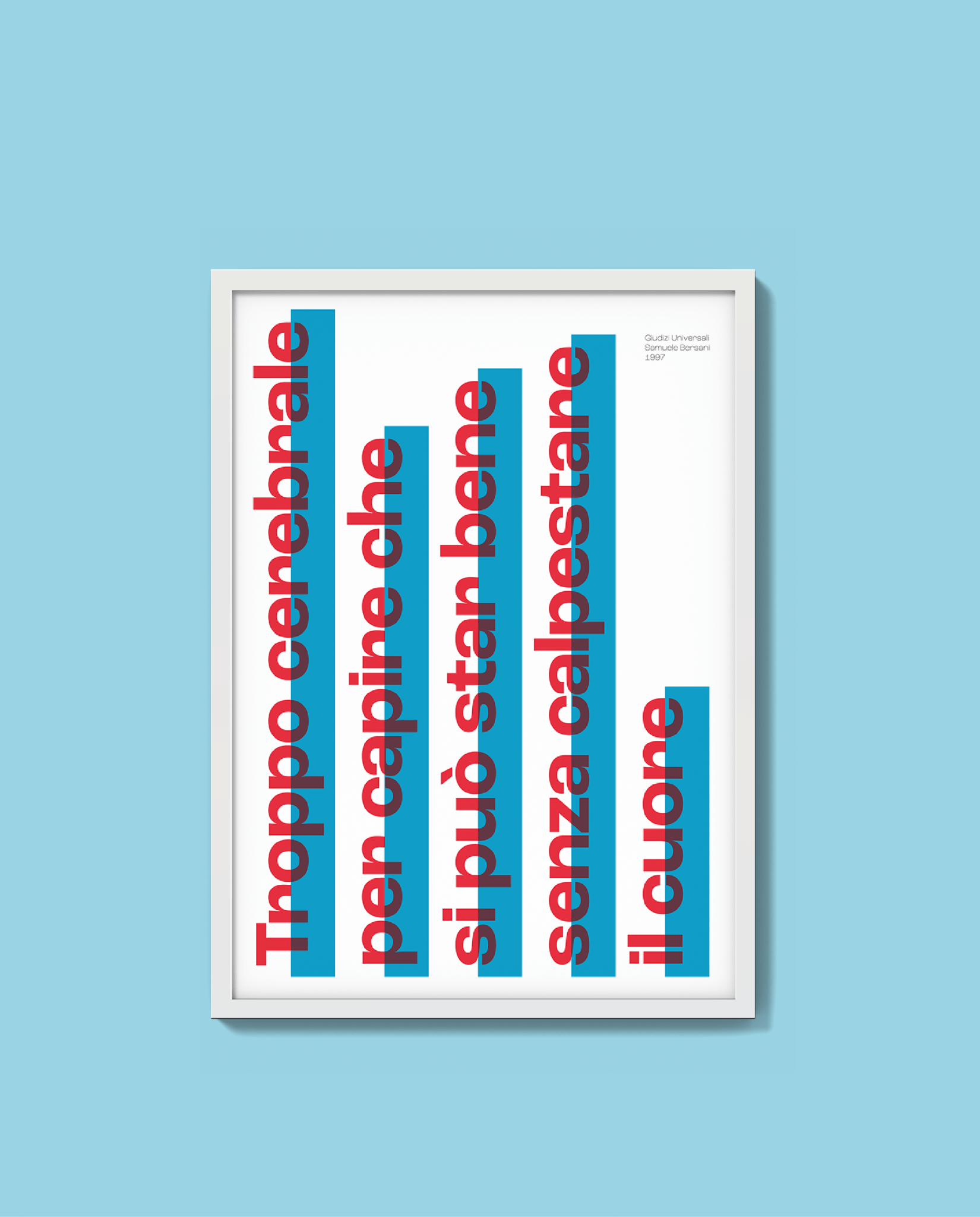 Giudizi Universali Poster A2 - ErnestoShop Concept Store