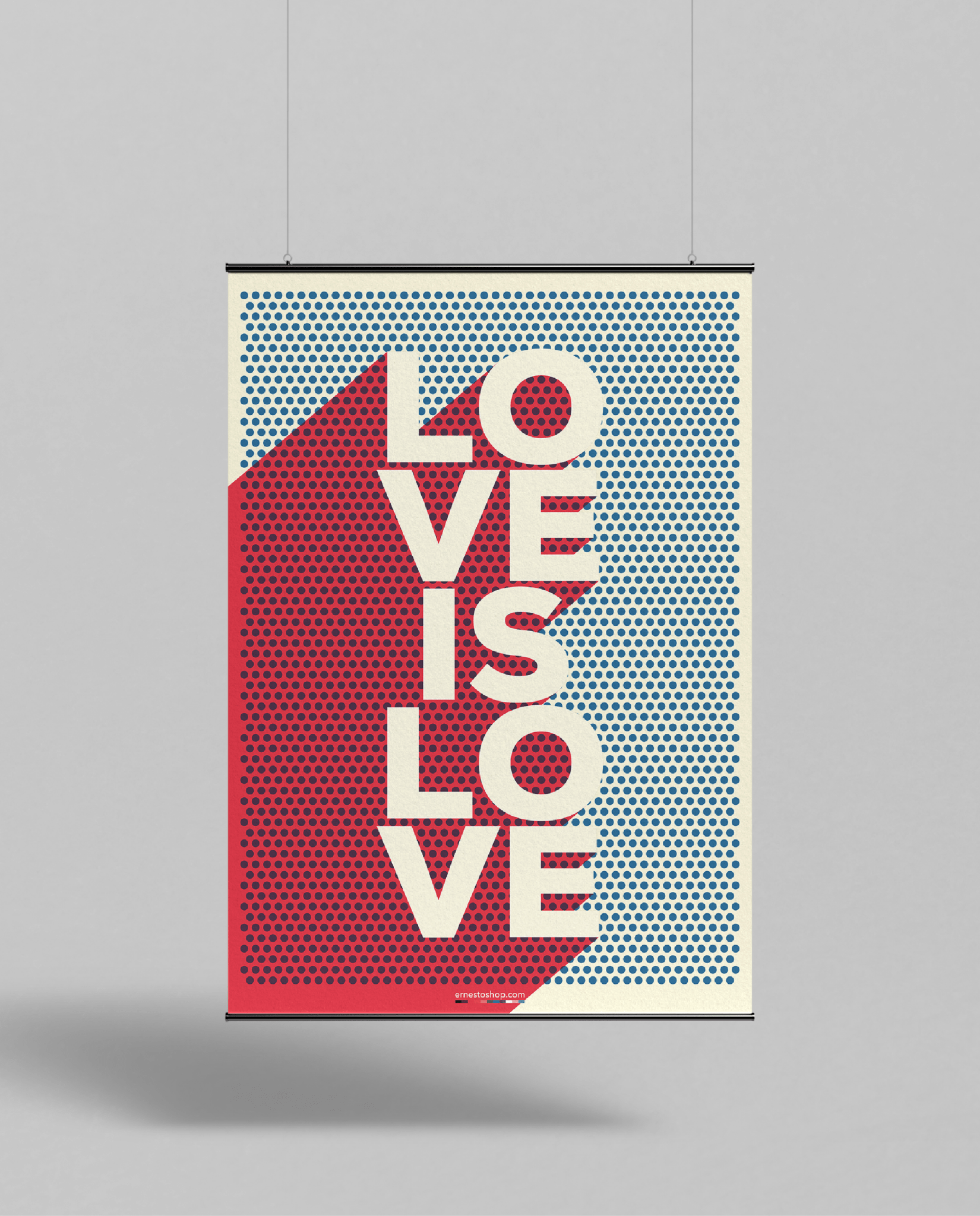 Love Is Love Poster A2 - ErnestoShop Concept Store