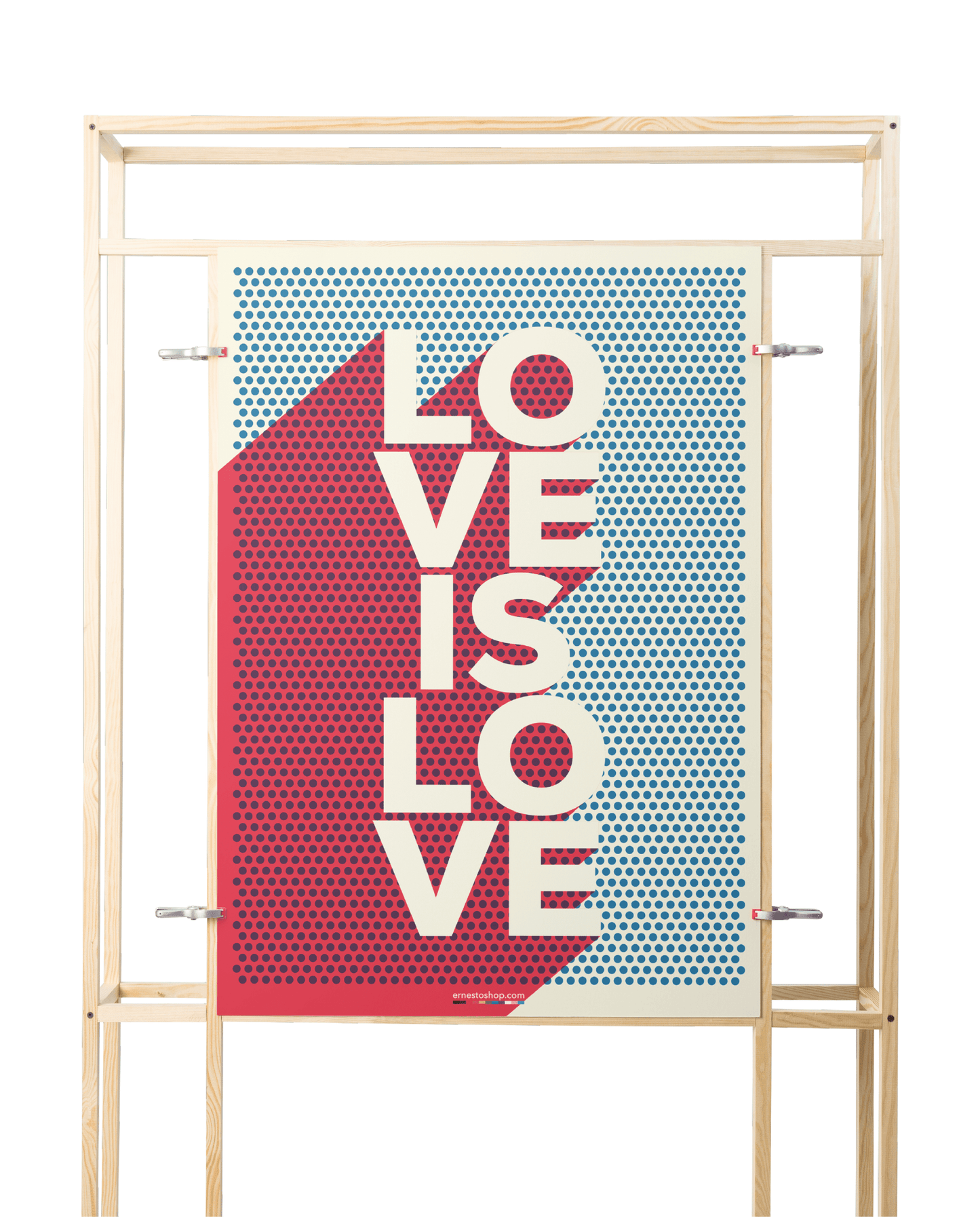 Love Is Love Poster A2 - ErnestoShop Concept Store