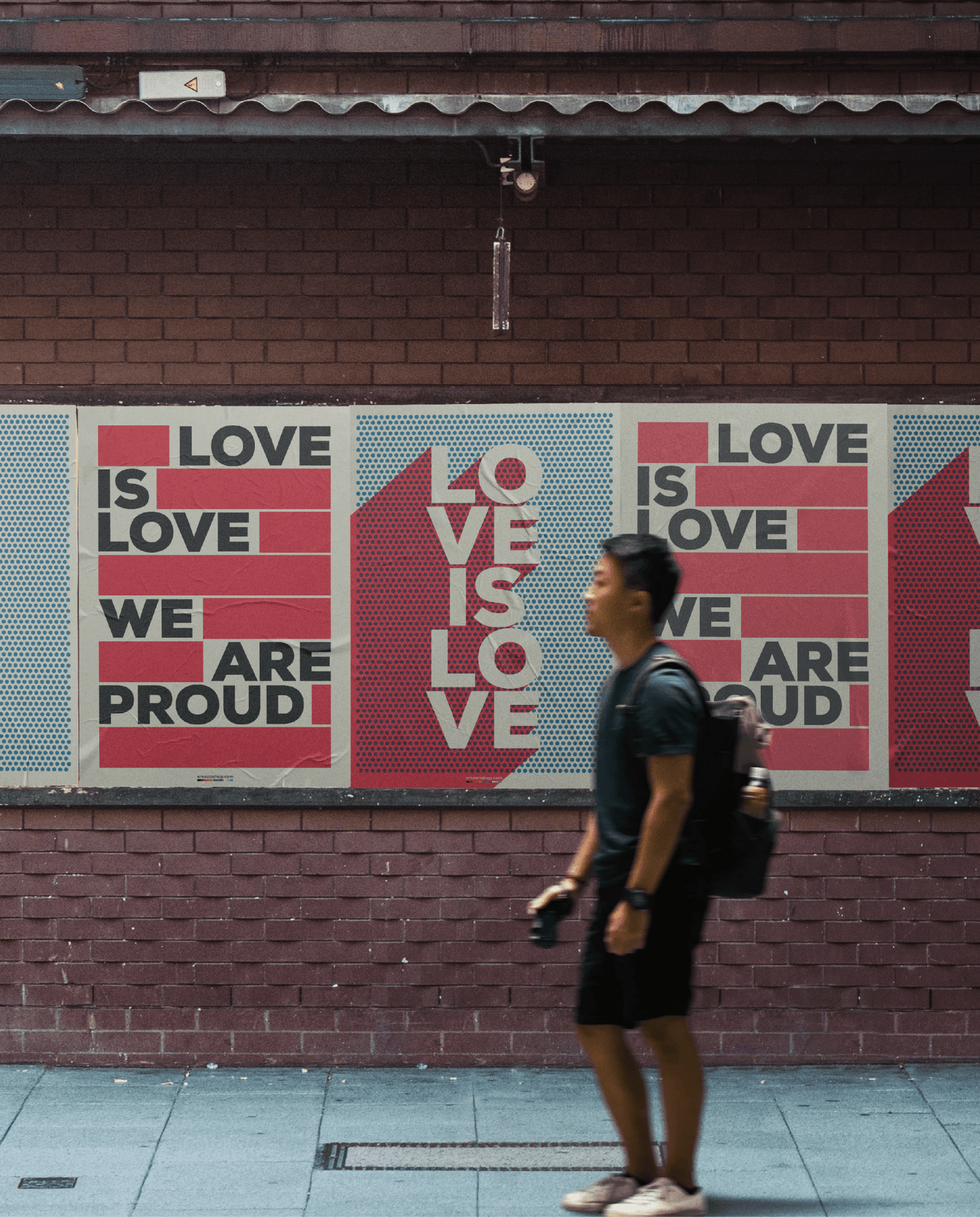 Love Is Love Poster A2 - ErnestoShop Concept Store