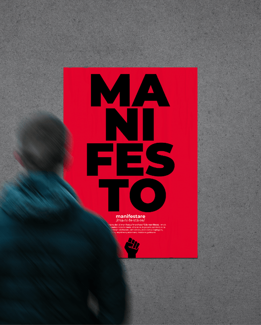 Manifesto Poster A2 - ErnestoShop Concept Store