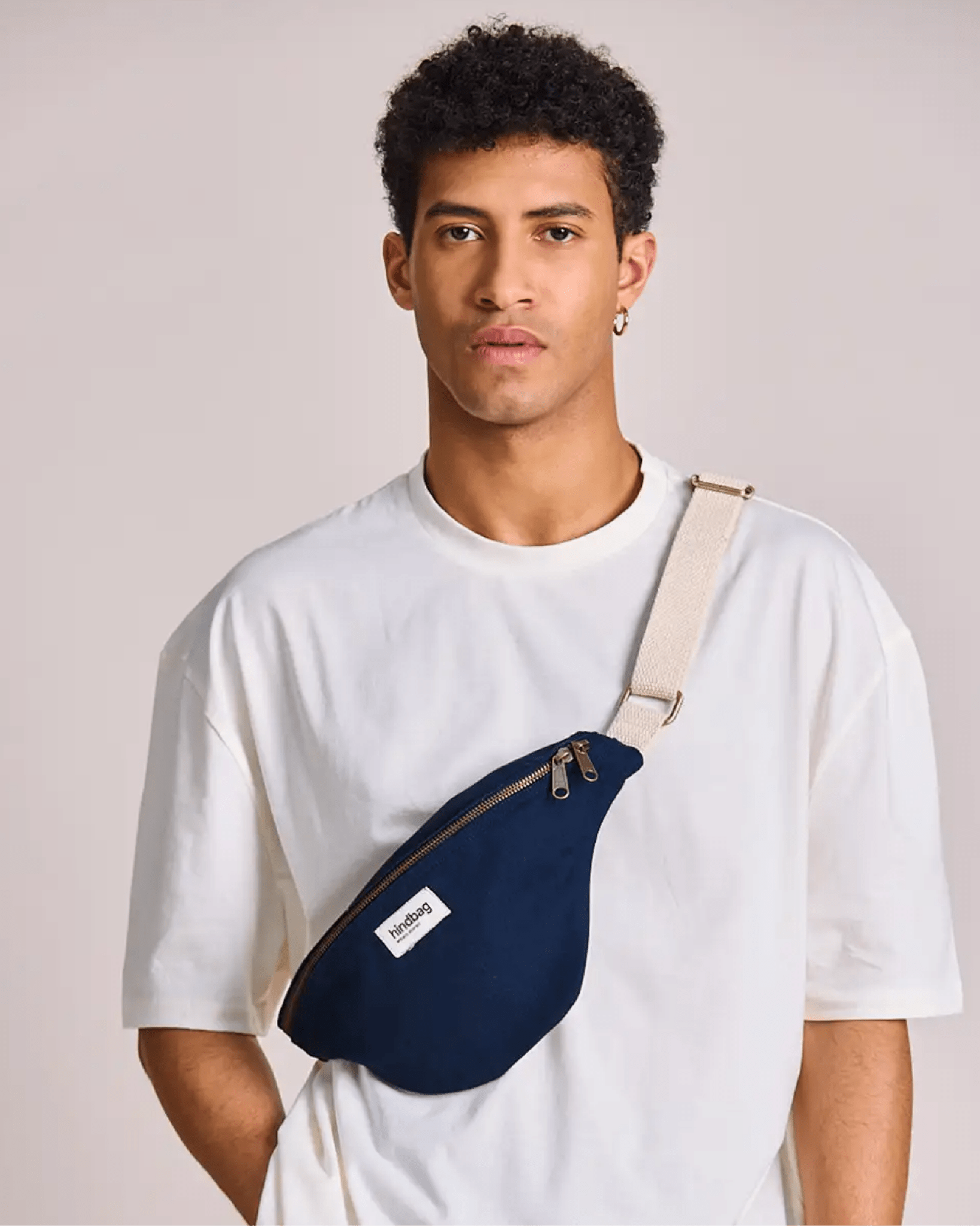 Marsupio Banana Blu Navy - ErnestoShop Concept Store