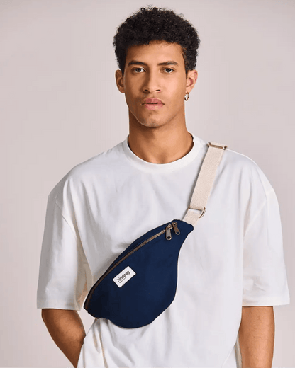 Marsupio Banana Blu Navy - ErnestoShop Concept Store