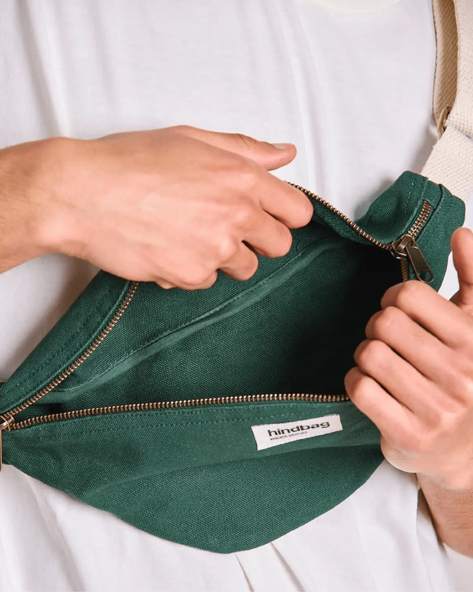 Marsupio Banana Verde Foresta - ErnestoShop Concept Store