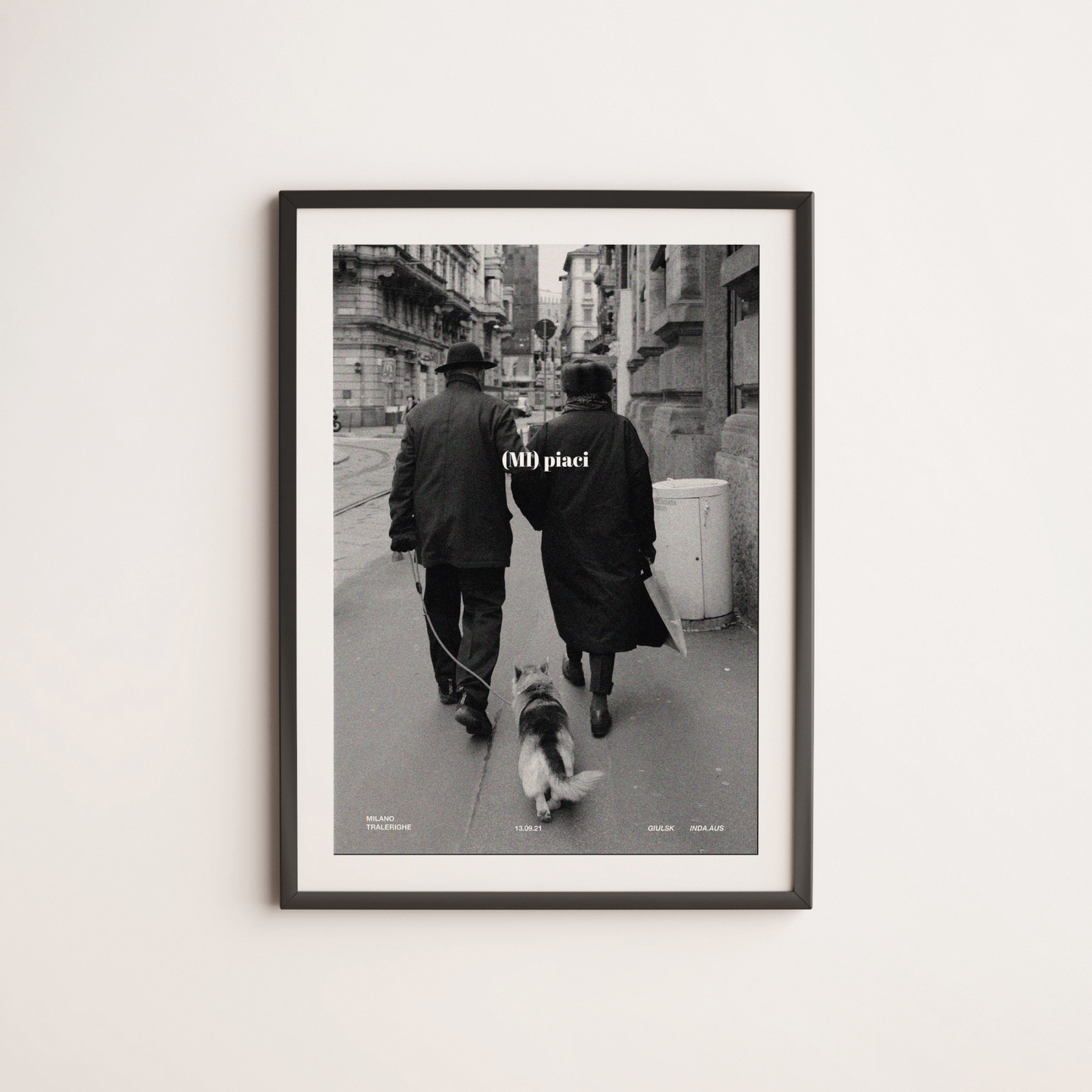 Mi Piaci Poster A2 - ErnestoShop Concept Store