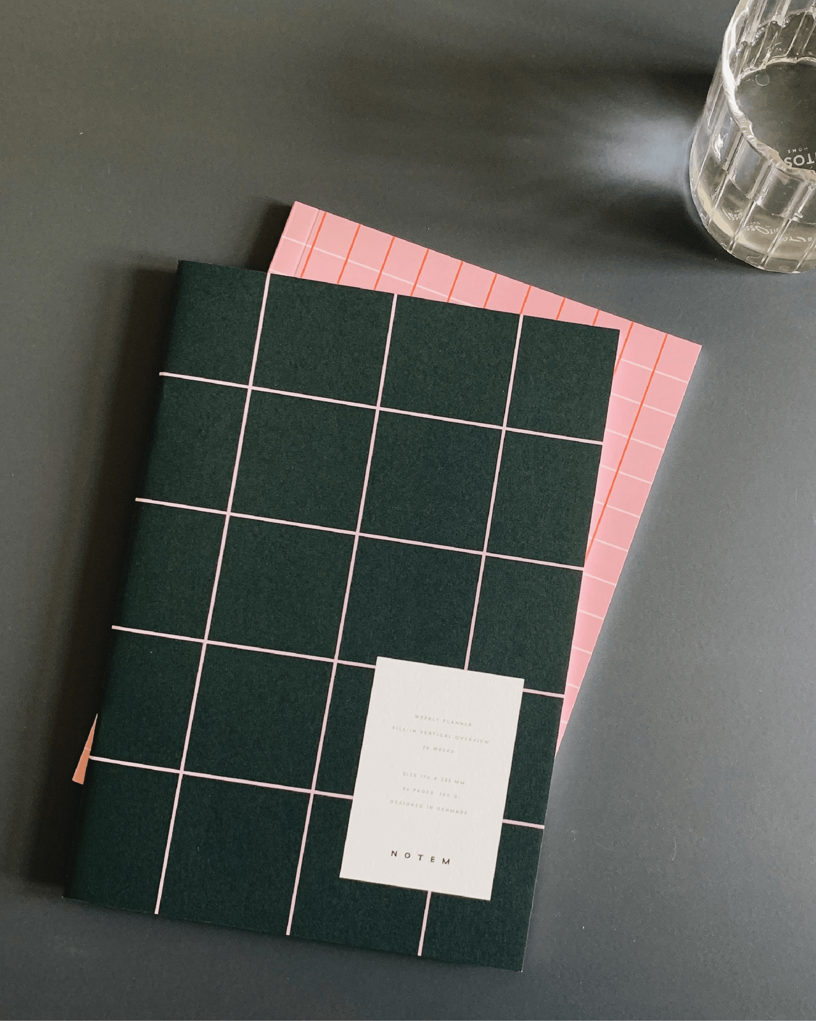 Milo Weekly Planner Dark Green - ErnestoShop Concept Store
