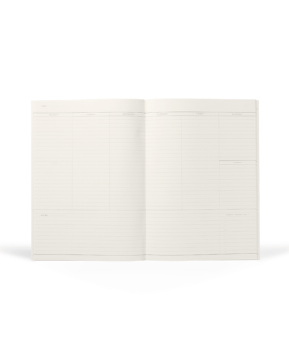 Milo Weekly Planner Grey - ErnestoShop Concept Store