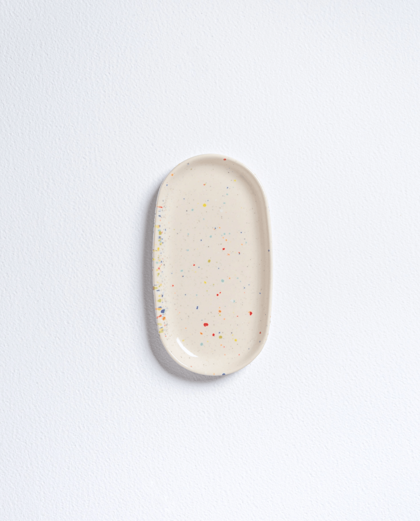 Piattino ceramica party white - ErnestoShop Concept Store