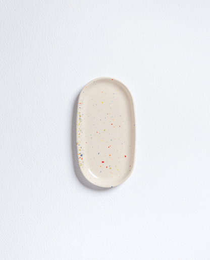 Piattino ceramica party white - ErnestoShop Concept Store