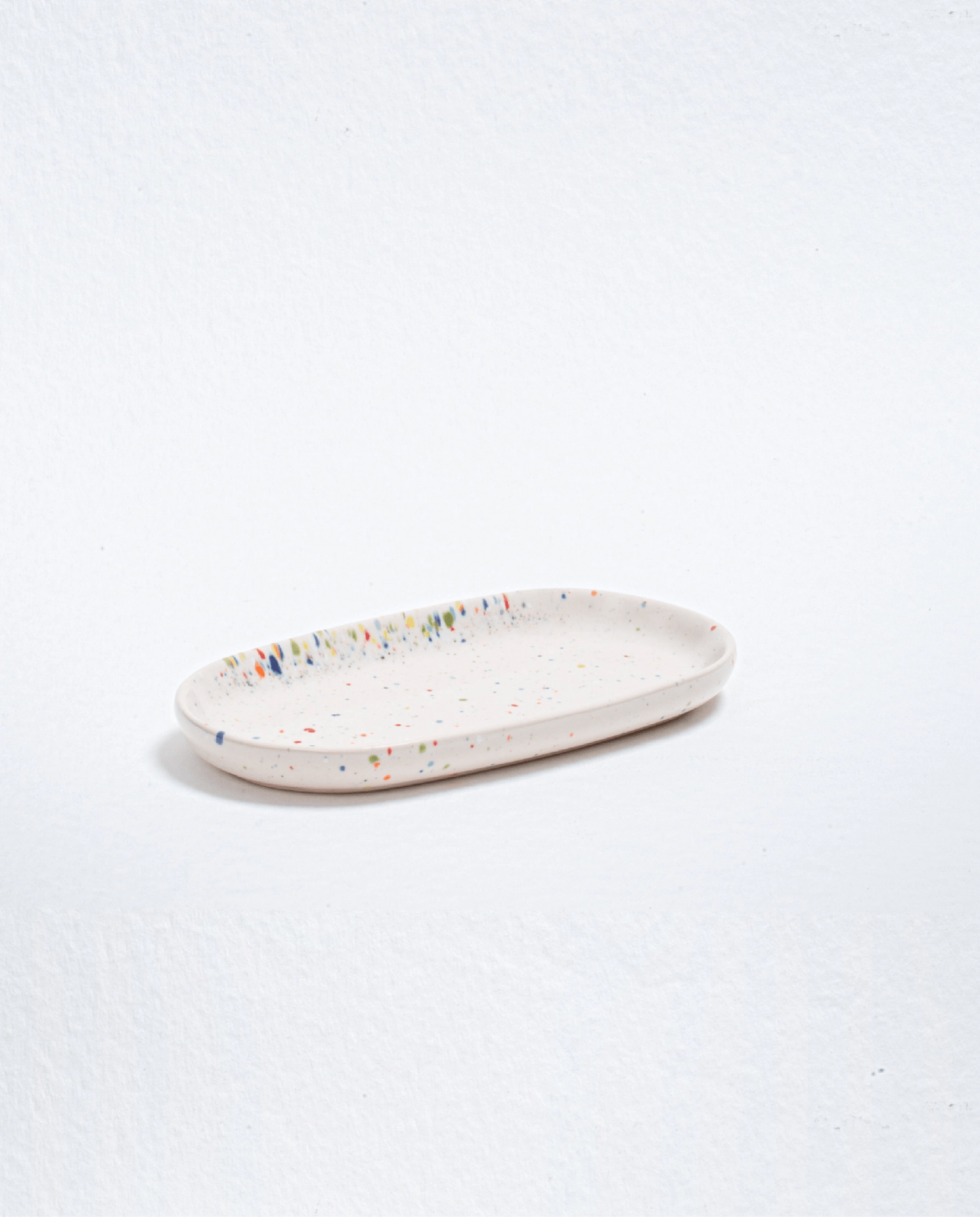 Piattino ceramica party white - ErnestoShop Concept Store