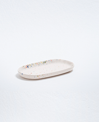 Piattino ceramica party white - ErnestoShop Concept Store