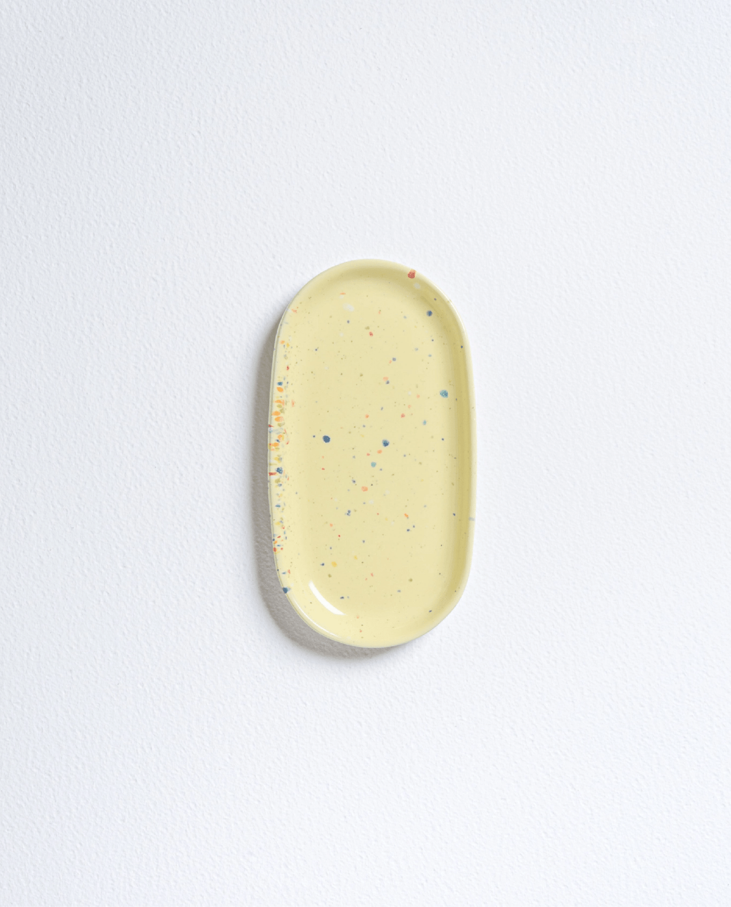 Piattino ceramica party yellow - ErnestoShop Concept Store