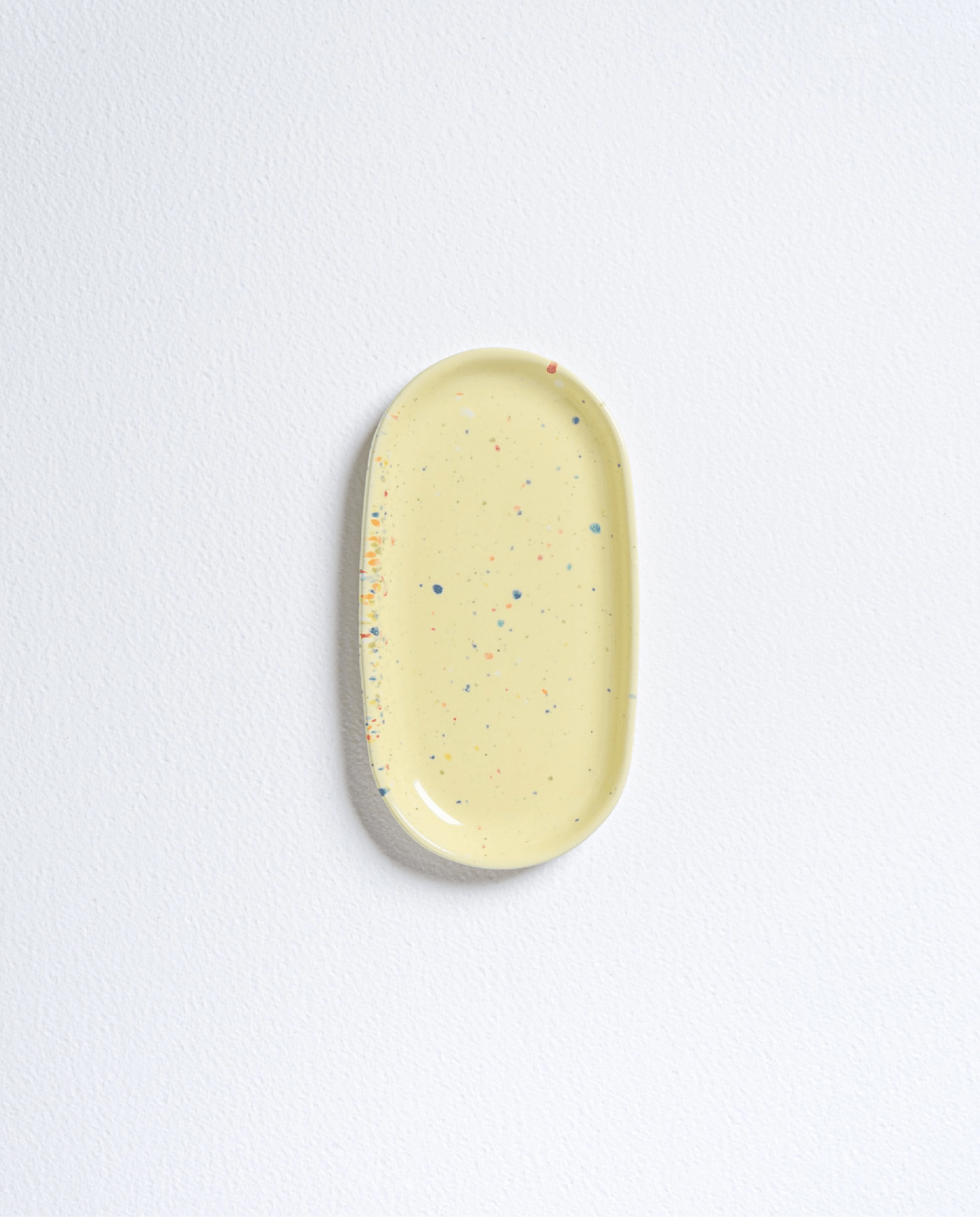 Piattino ceramica party yellow - ErnestoShop Concept Store