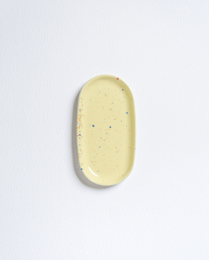 Piattino ceramica party yellow - ErnestoShop Concept Store