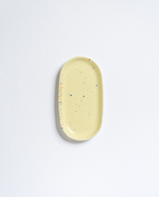 Piattino ceramica party yellow - ErnestoShop Concept Store