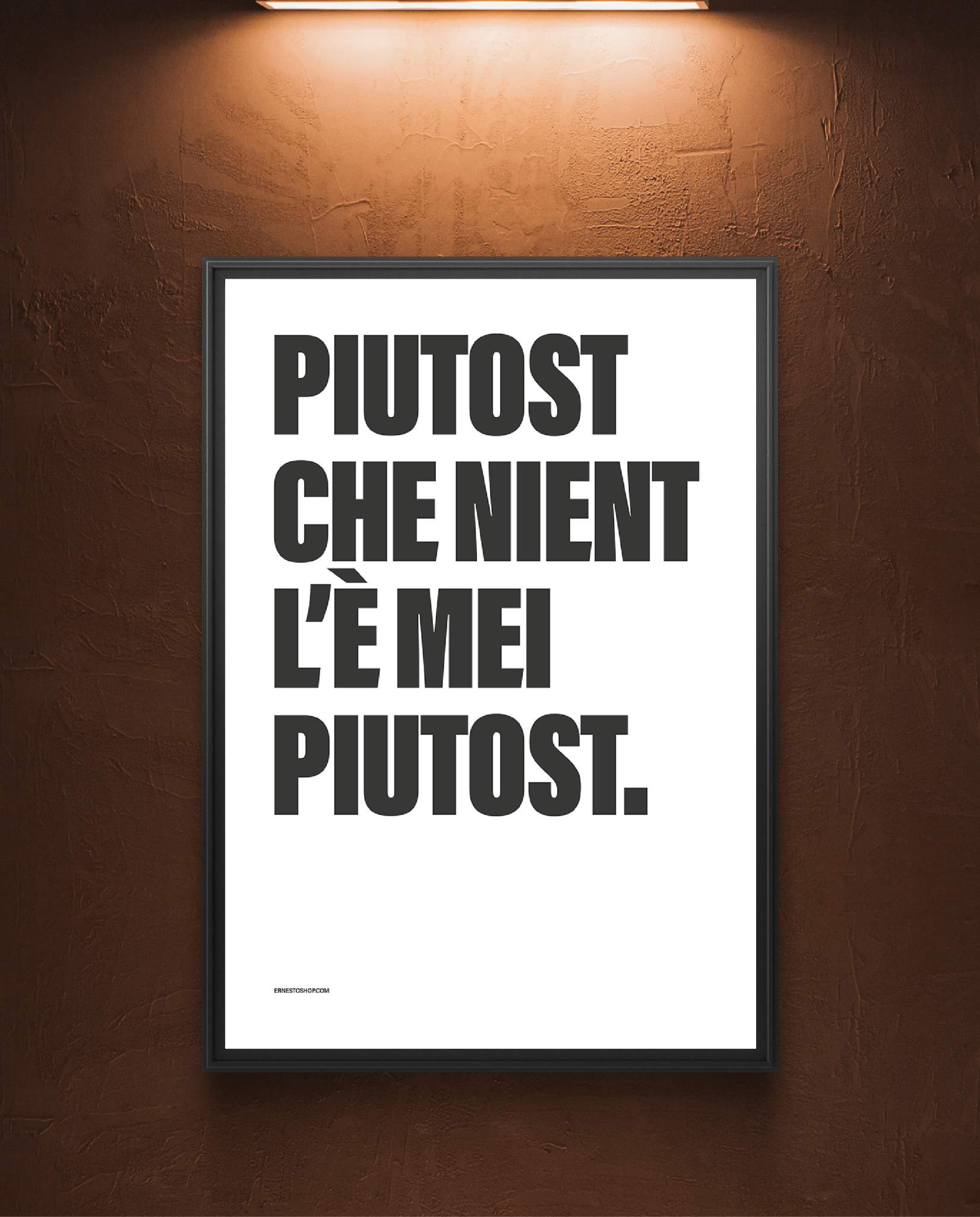 Piutost Poster A2 - ErnestoShop Concept Store