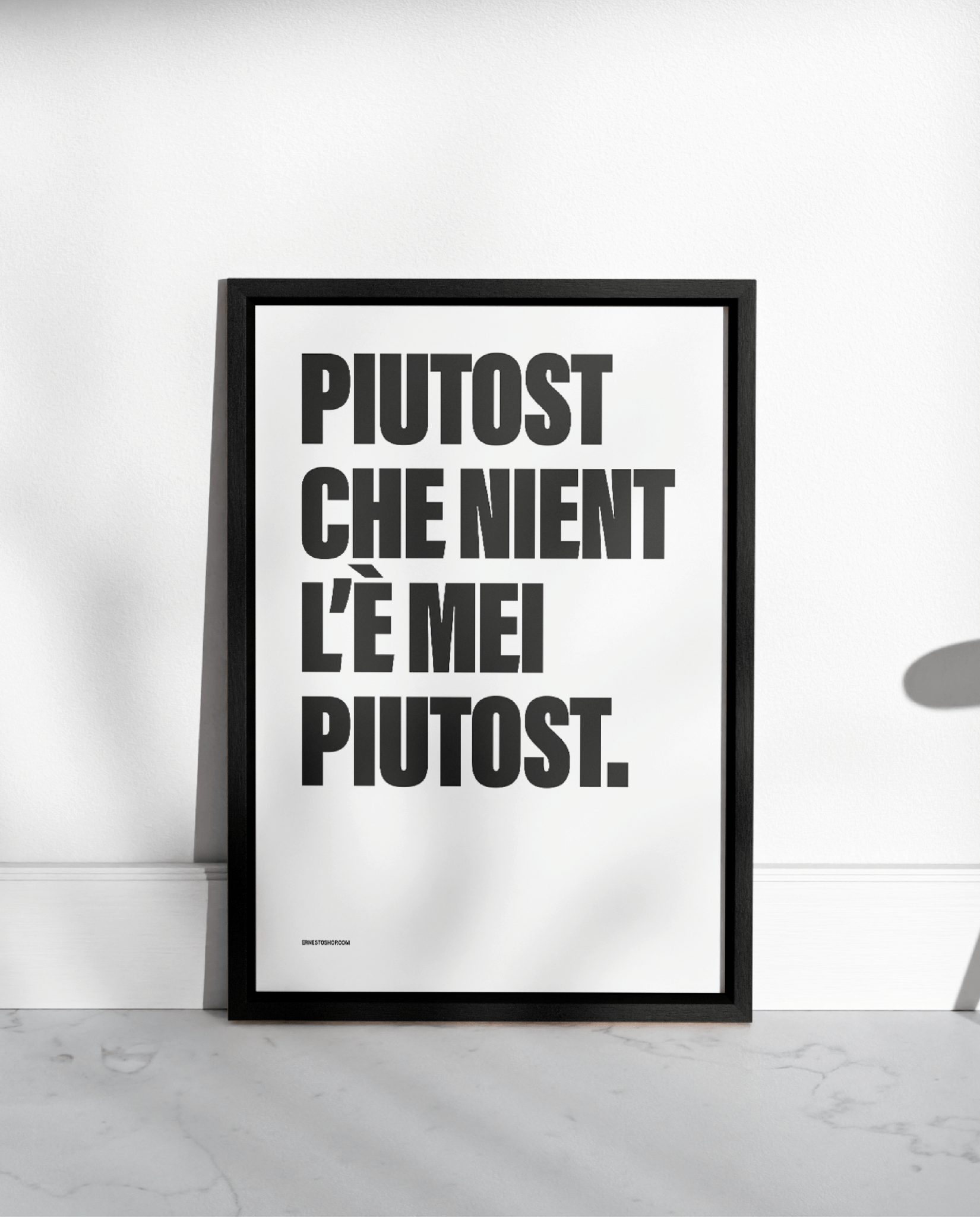 Piutost Poster A2 - ErnestoShop Concept Store