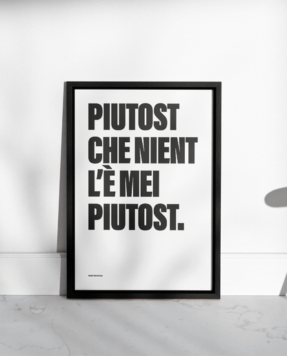 Piutost Poster A2 - ErnestoShop Concept Store