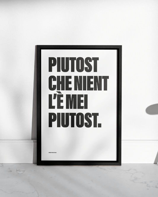 Piutost Poster A2 - ErnestoShop Concept Store
