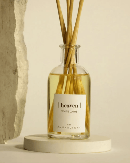 Profumatore per ambienti bacchette legno White Lotus - ErnestoShop Concept Store