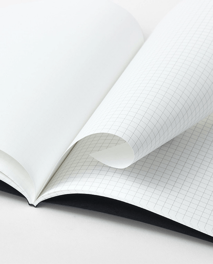 Quaderno nero grid 5x5mm - ErnestoShop Concept Store