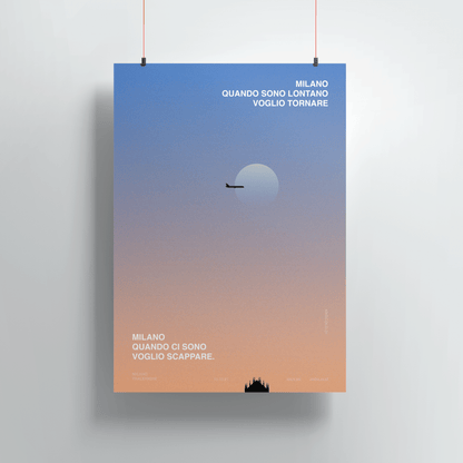 Quando sono lontano Poster A2 - ErnestoShop Concept Store
