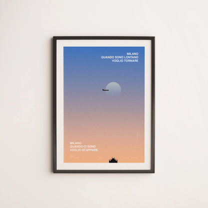 Quando sono lontano Poster A2 - ErnestoShop Concept Store