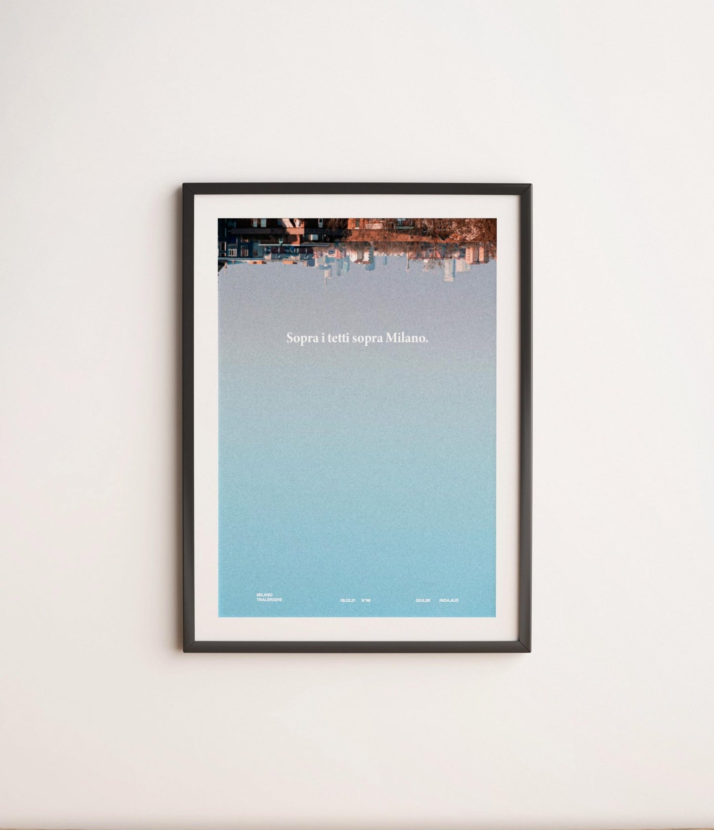 Sopra i tetti Poster A2 - ErnestoShop Concept Store