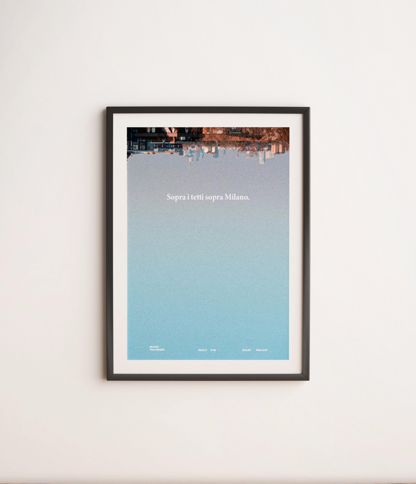 Sopra i tetti Poster A2 - ErnestoShop Concept Store