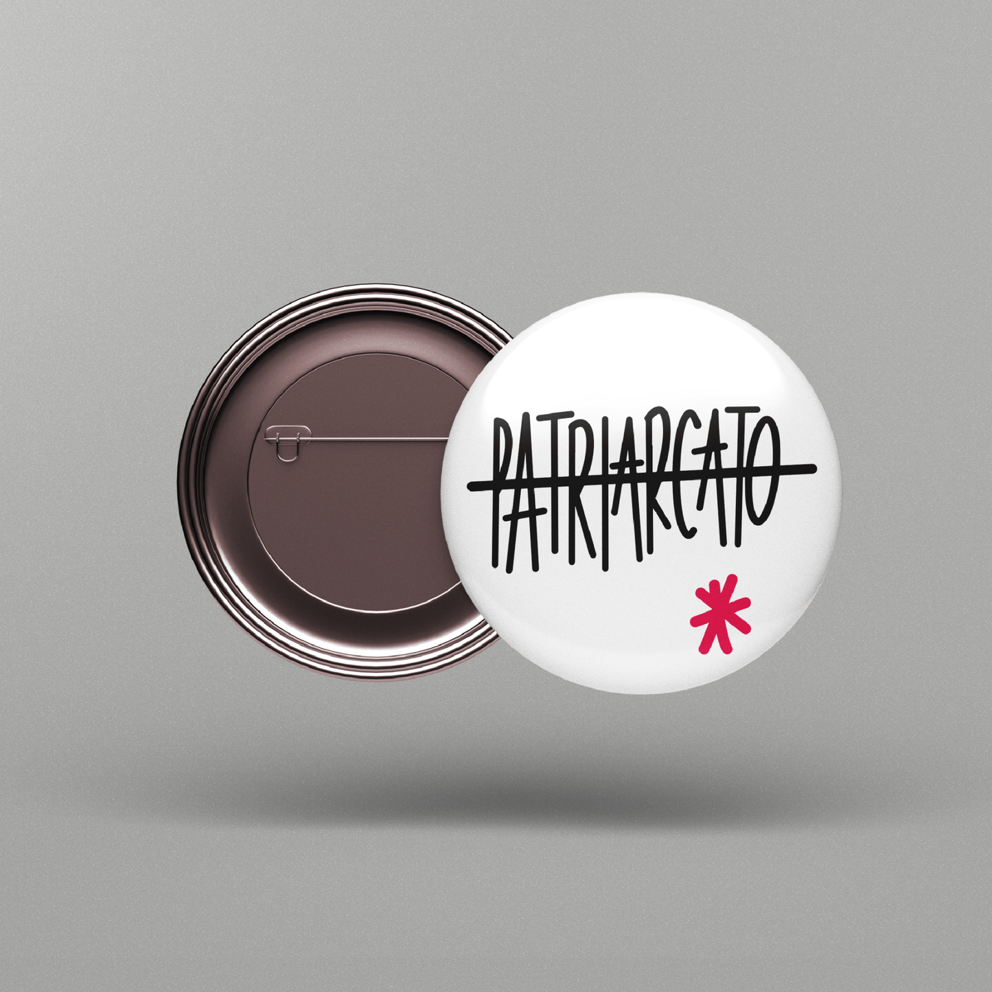 Spilla Patriarcato Barrato - ErnestoShop Concept Store