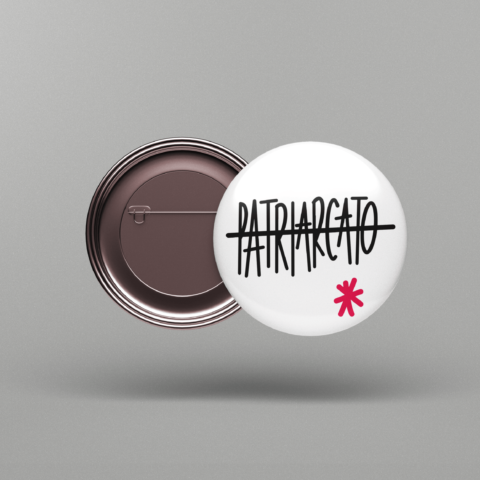 Spilla Patriarcato Barrato - ErnestoShop Concept Store