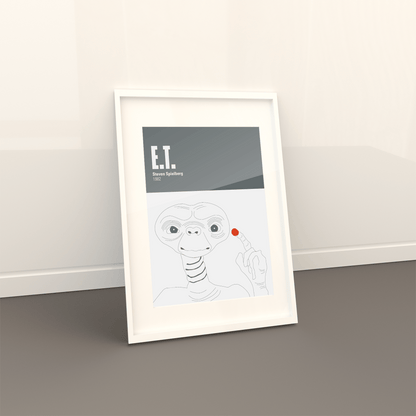 Stampa A3 ET - Steven Spielberg - ErnestoShop Concept Store