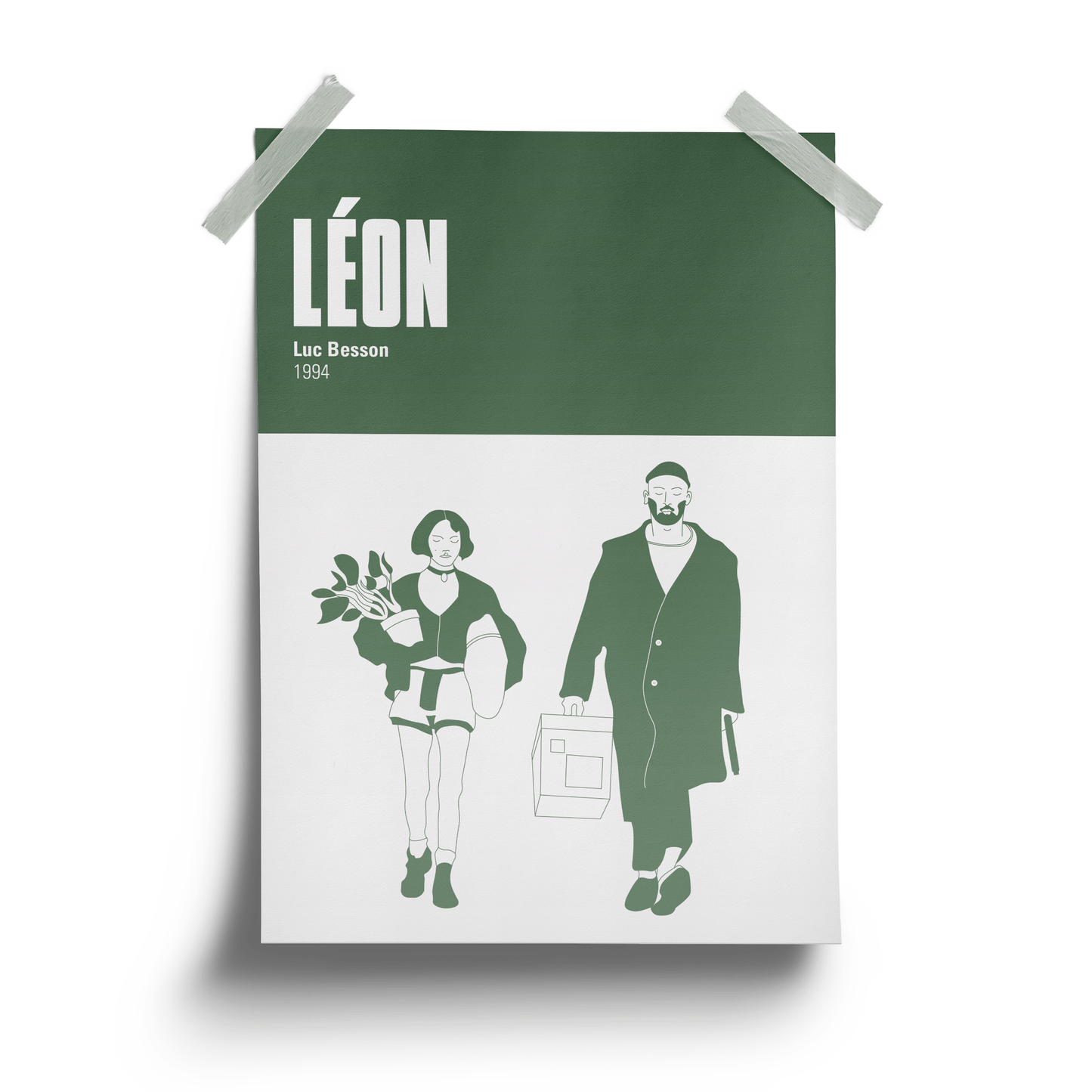 Stampa A3 Léon - Luc Besson - ErnestoShop Concept Store