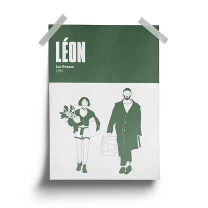 Stampa A3 Léon - Luc Besson - ErnestoShop Concept Store