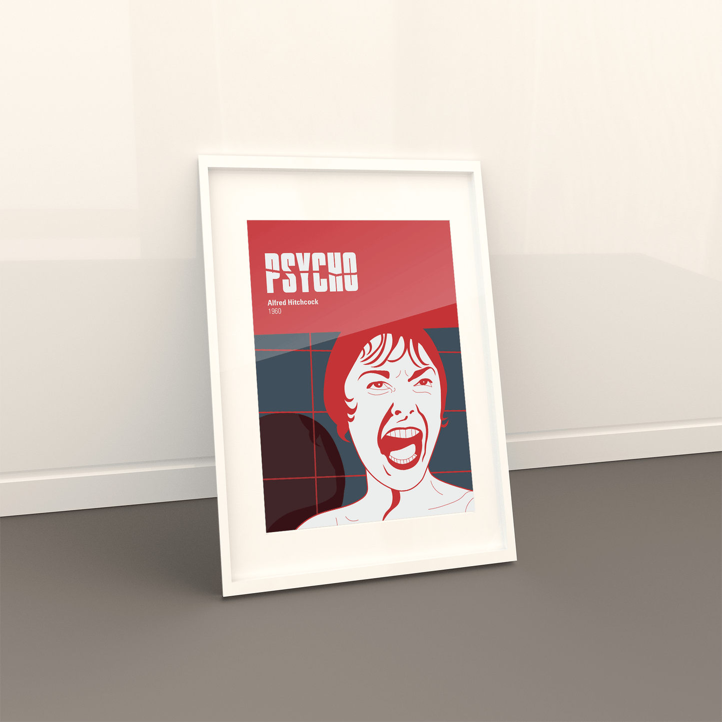 Stampa A3 PSYCHO Alfred Hitchcock - ErnestoShop Concept Store