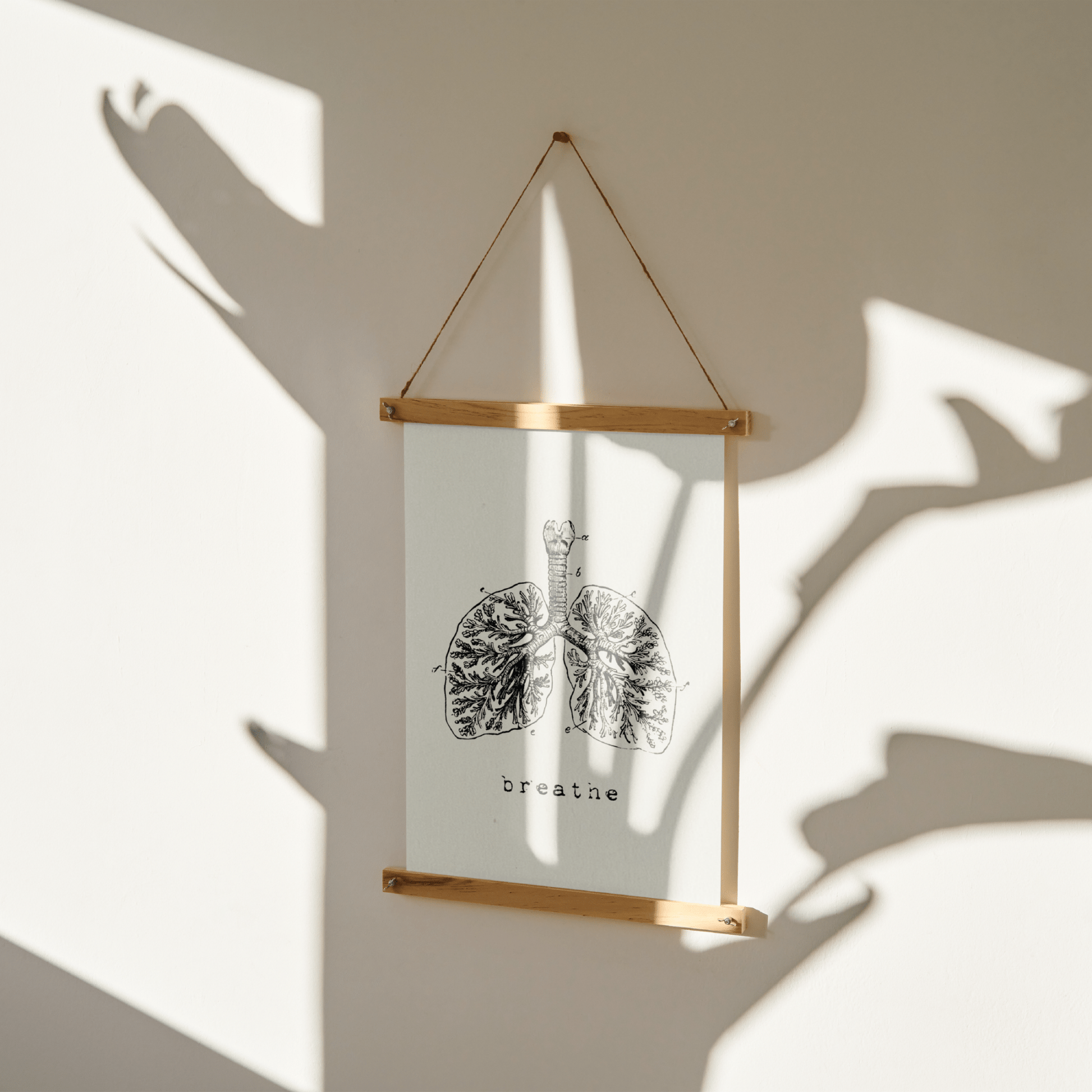 Stampa serigrafata BREATHE A4 - ErnestoShop Concept Store