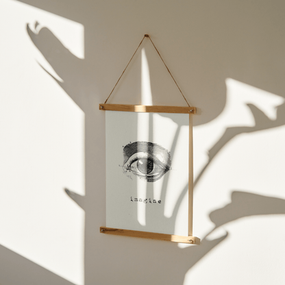 Stampa serigrafata IMAGINE A4 - ErnestoShop Concept Store