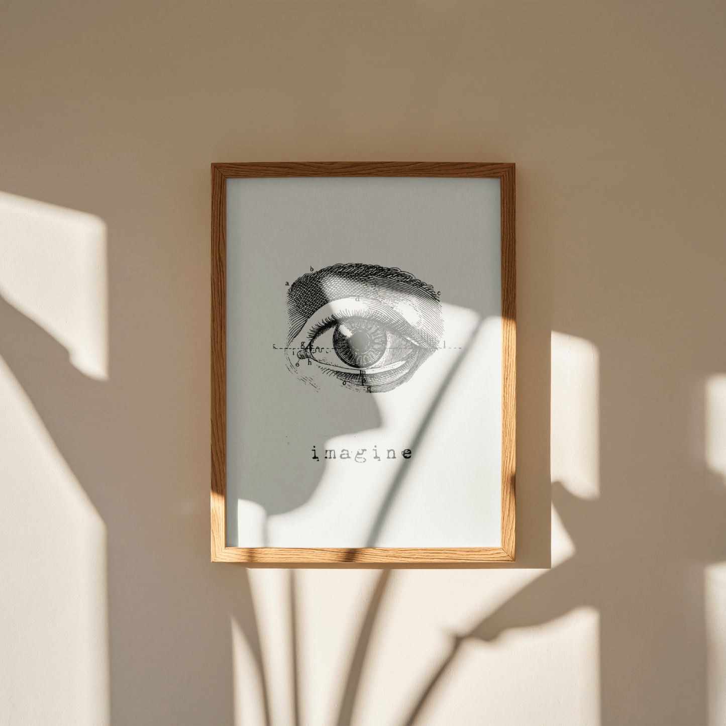 Stampa serigrafata IMAGINE A4 - ErnestoShop Concept Store